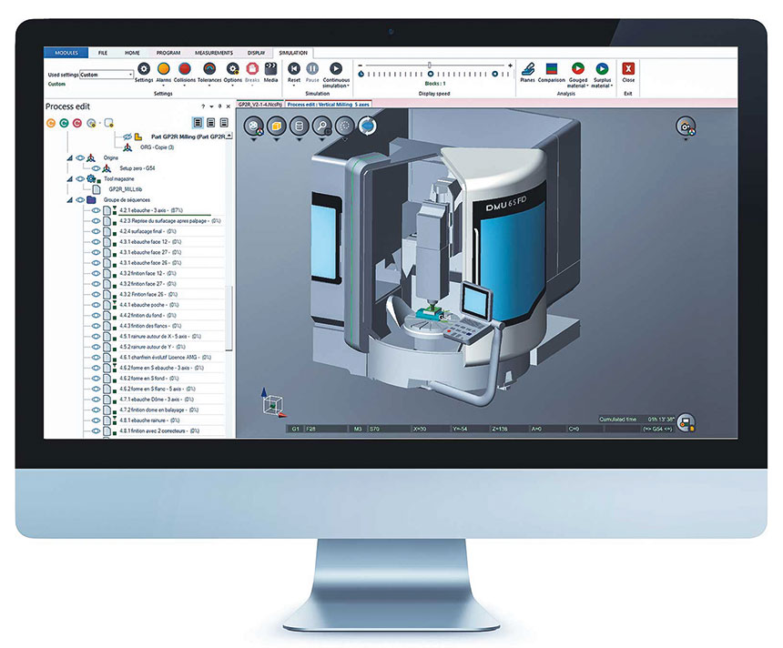 Solution innovante, HxGN Machine Trainer relie le monde réel 
et le monde numérique, pour former les opérateurs/programmeurs des machines-outils à commande numérique et des machines 
à mesurer 3D.